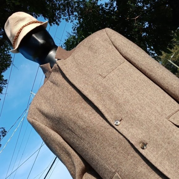 JOHN BLAIR MEN'S WOOL BLEND (2) BUTTON LU MEN'S WOOL BLEND (2) BUTTON LUX BLAZER - Picture 10 of 17